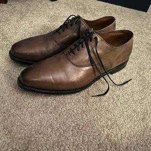 Allen Edmonds brown dress shoes size 12